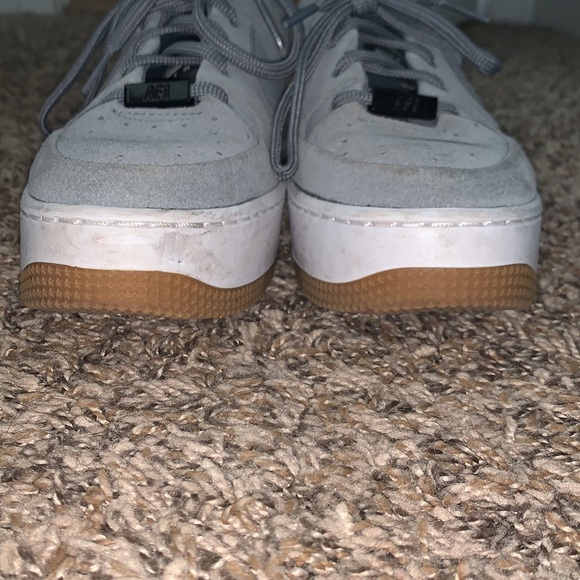 Nike Suede Air Force 1s - Picture 3 of 4